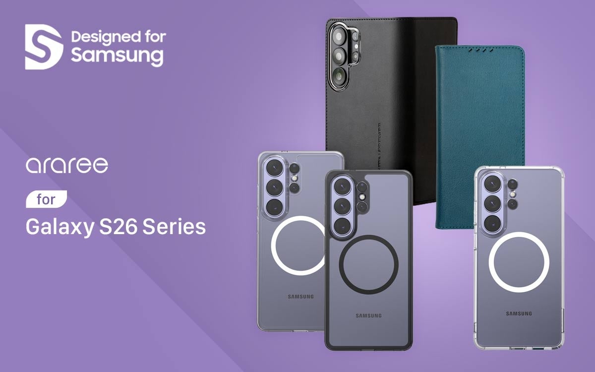 araree、Galaxy S26シリーズ専用ケース&アクセサリーを発売 - 画像1