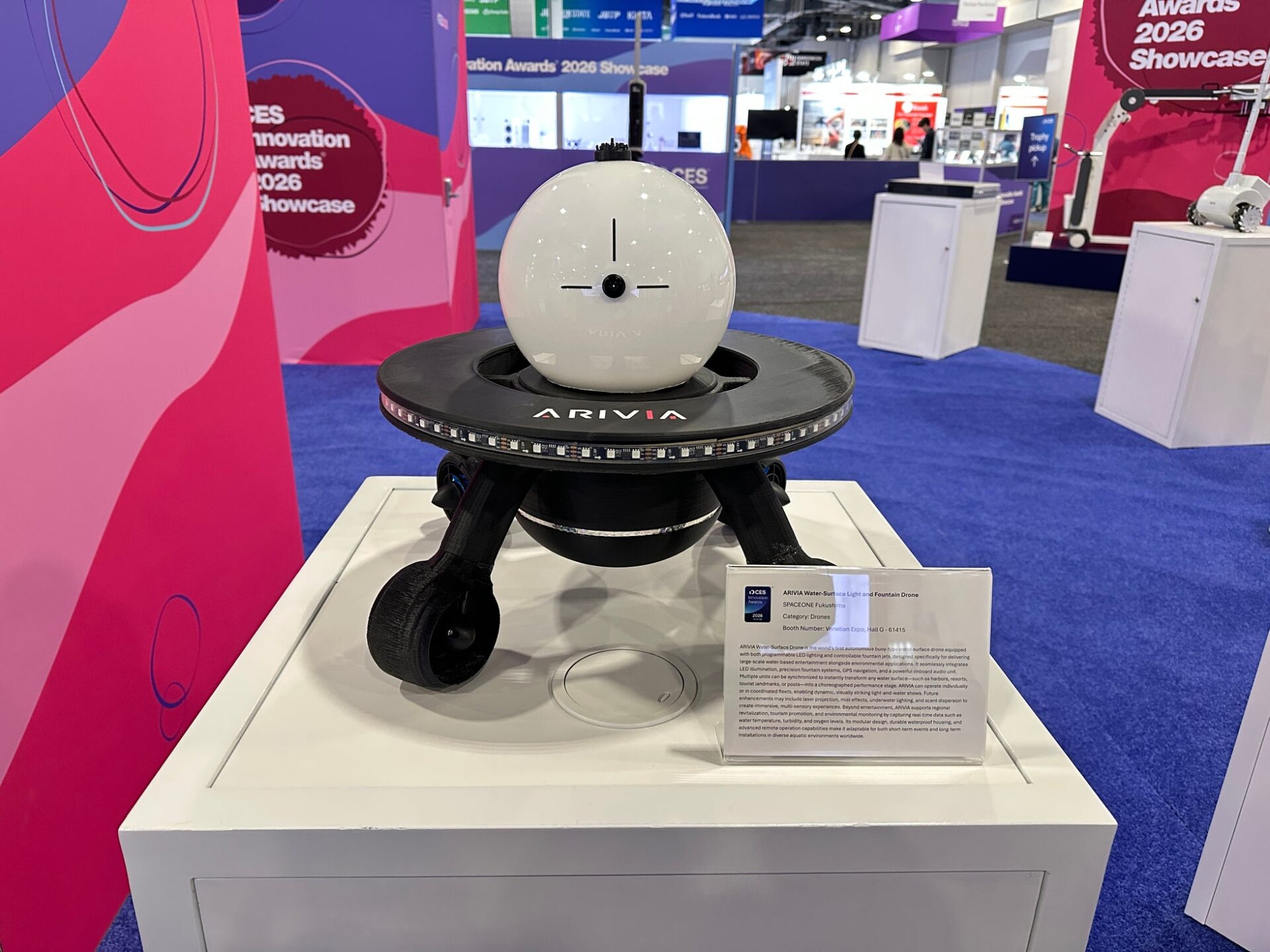 水上ドローン「ARIVIA」、アジア初披露へ - 画像4