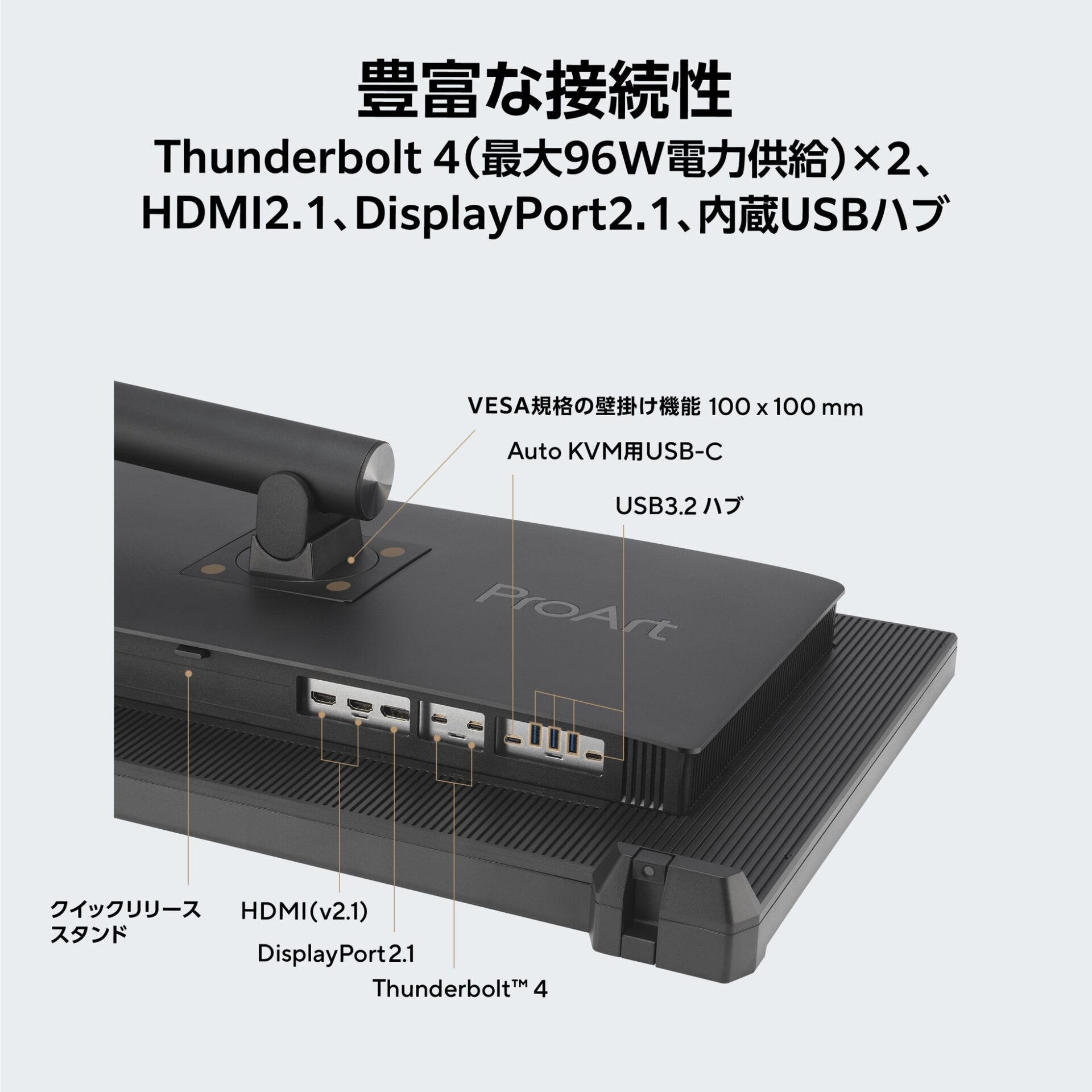 ASUS、8K HDR Mini LEDモニター「ProArt Display 8K PA32KCX」受注販売開始 - 画像6