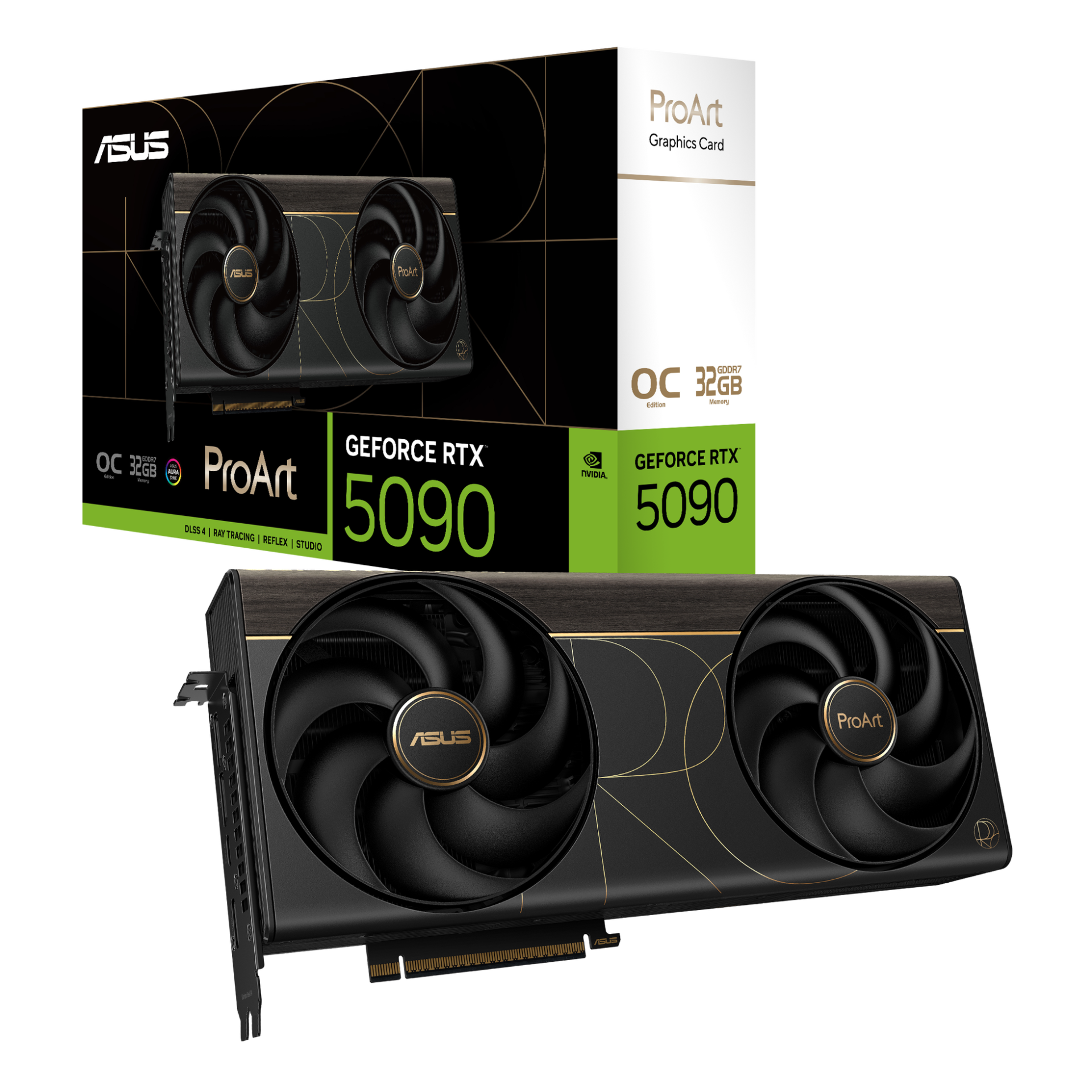 ASUS、2.5スロットの小型RTX 5090ビデオカードを発表｜コンパクトながら優れた冷却性能を追求