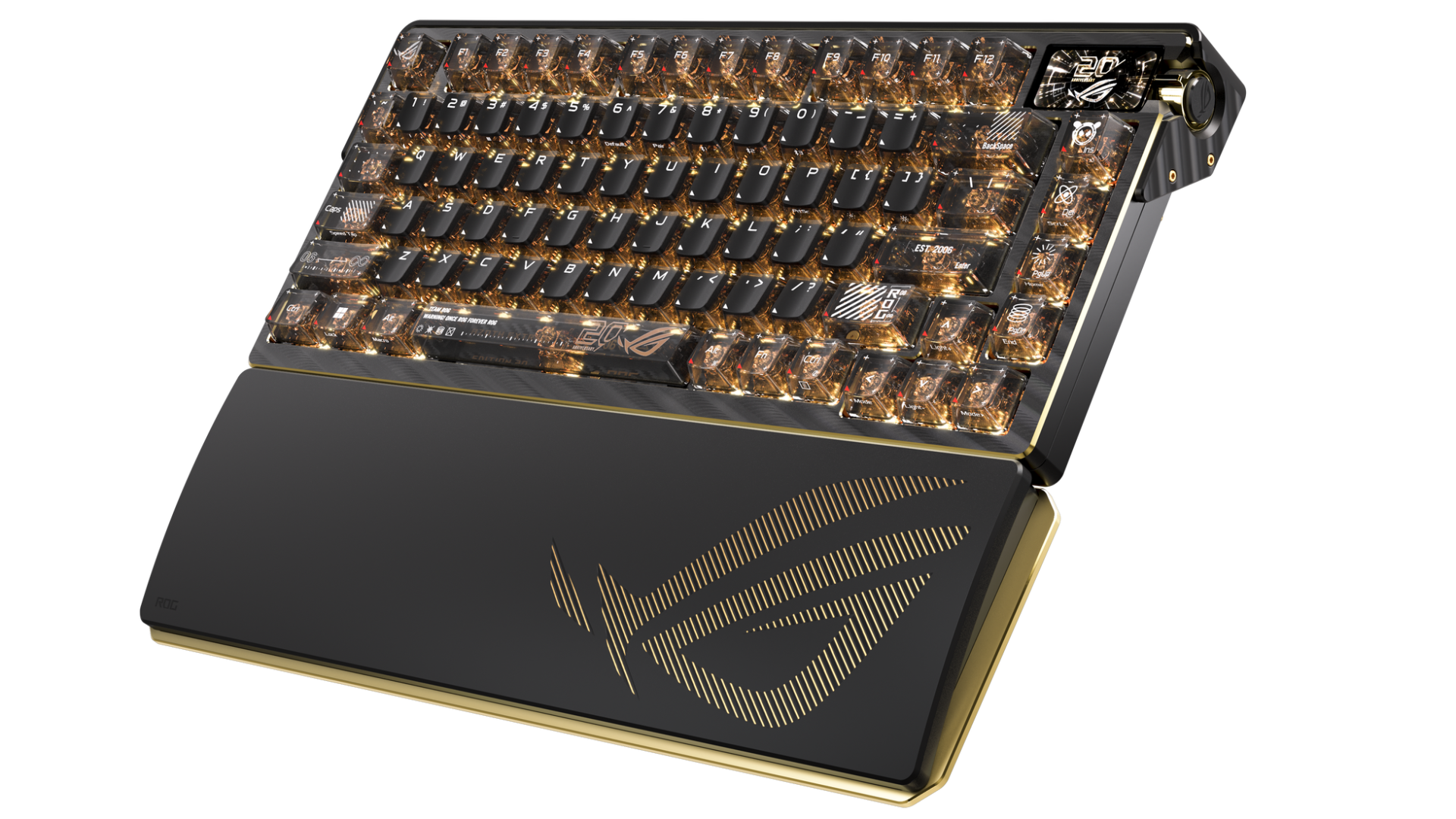 ASUS、ROGブランド20周年記念の24K金メッキ採用モデルを発表 - 画像1