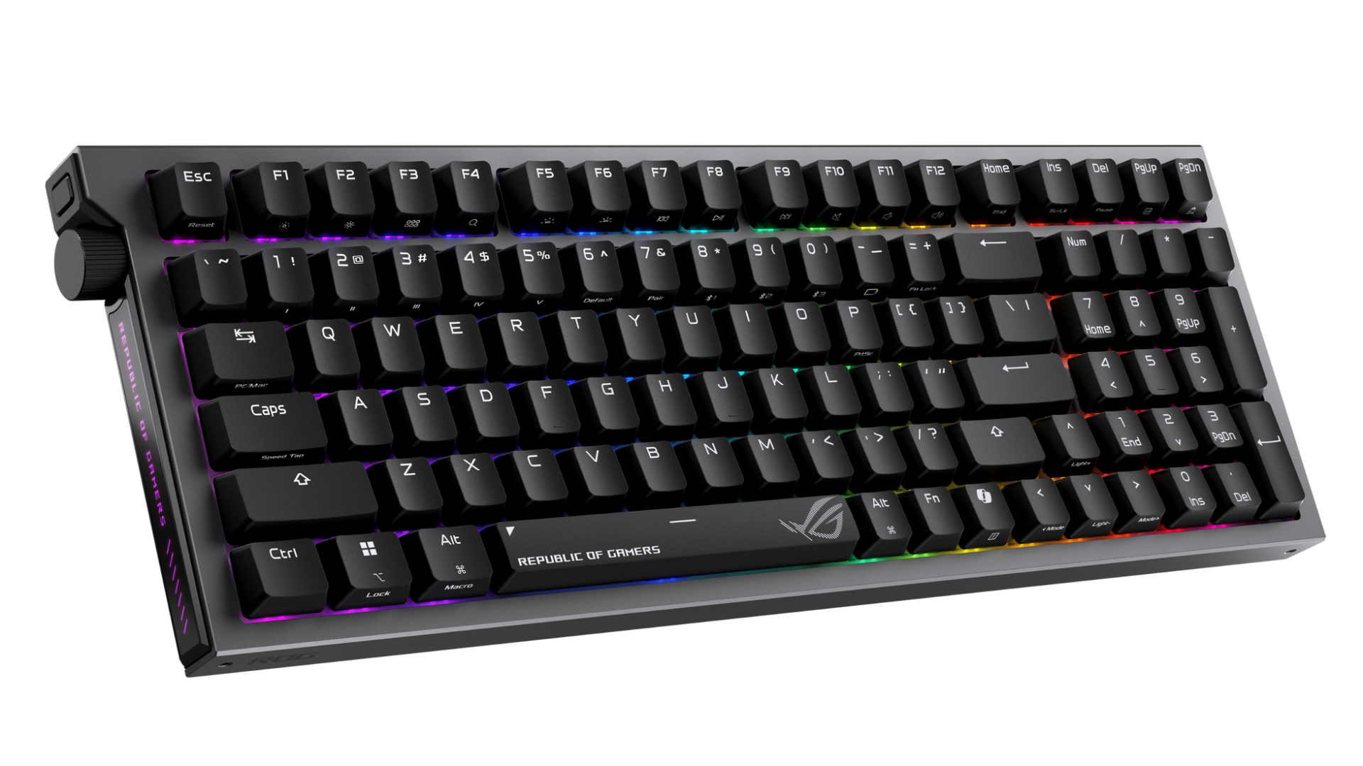 ASUS、OLED搭載のゲーミングキーボード「ROG Azoth 96 HE Lite」など2機種を発表 - 画像3