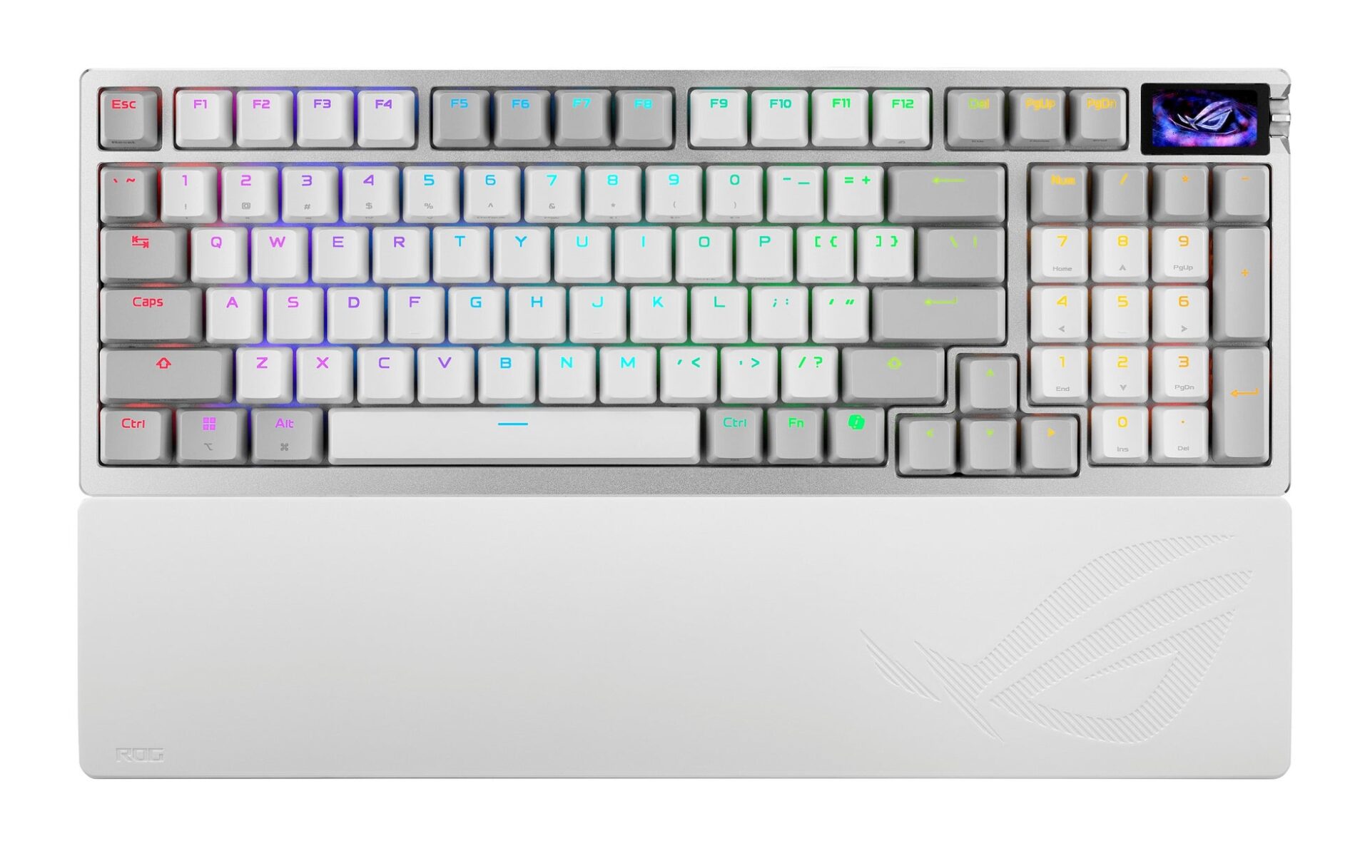ASUS、OLED搭載のゲーミングキーボード「ROG Azoth 96 HE Lite」など2機種を発表 - 画像7