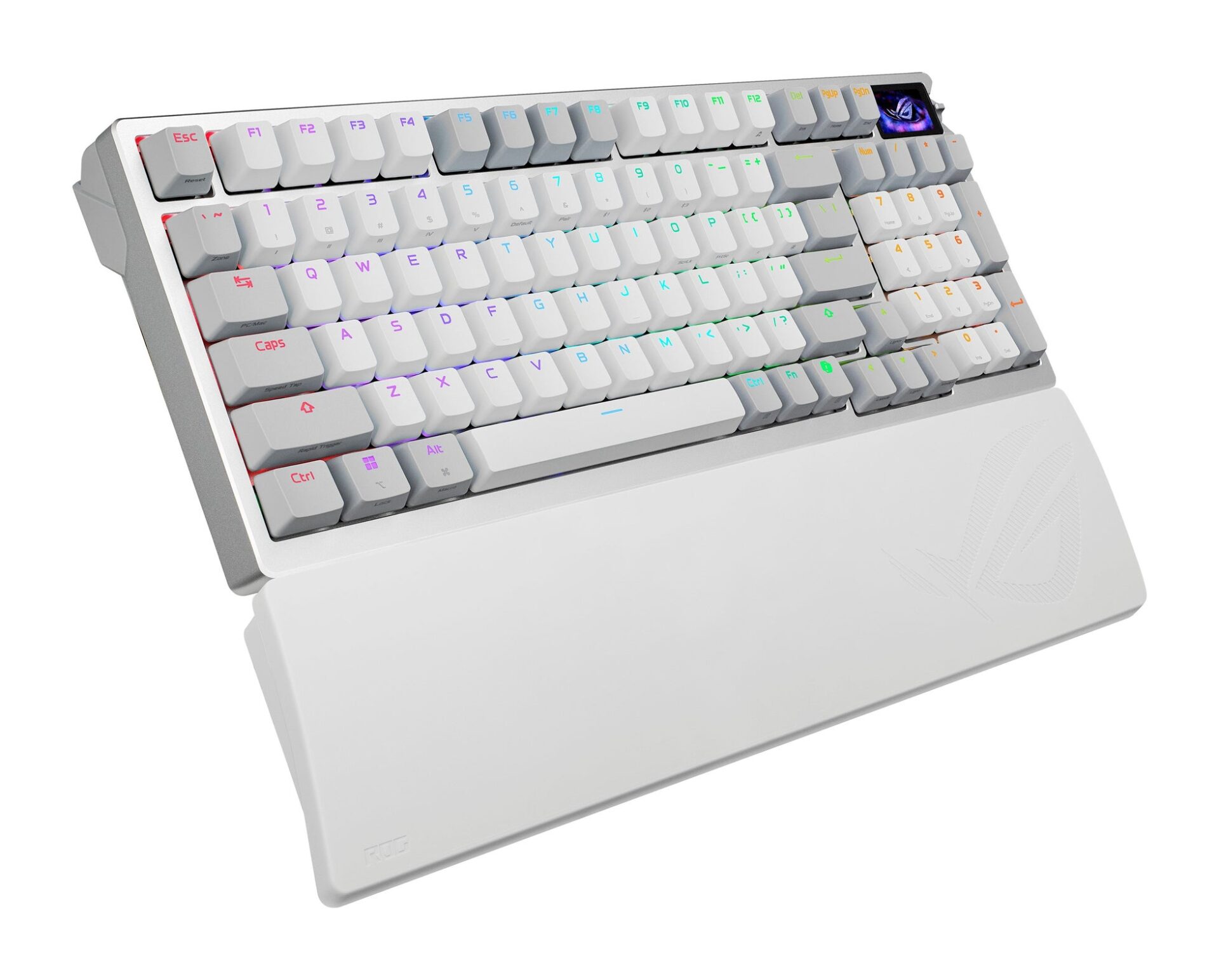 ASUS、OLED搭載のゲーミングキーボード「ROG Azoth 96 HE Lite」など2機種を発表 - 画像9