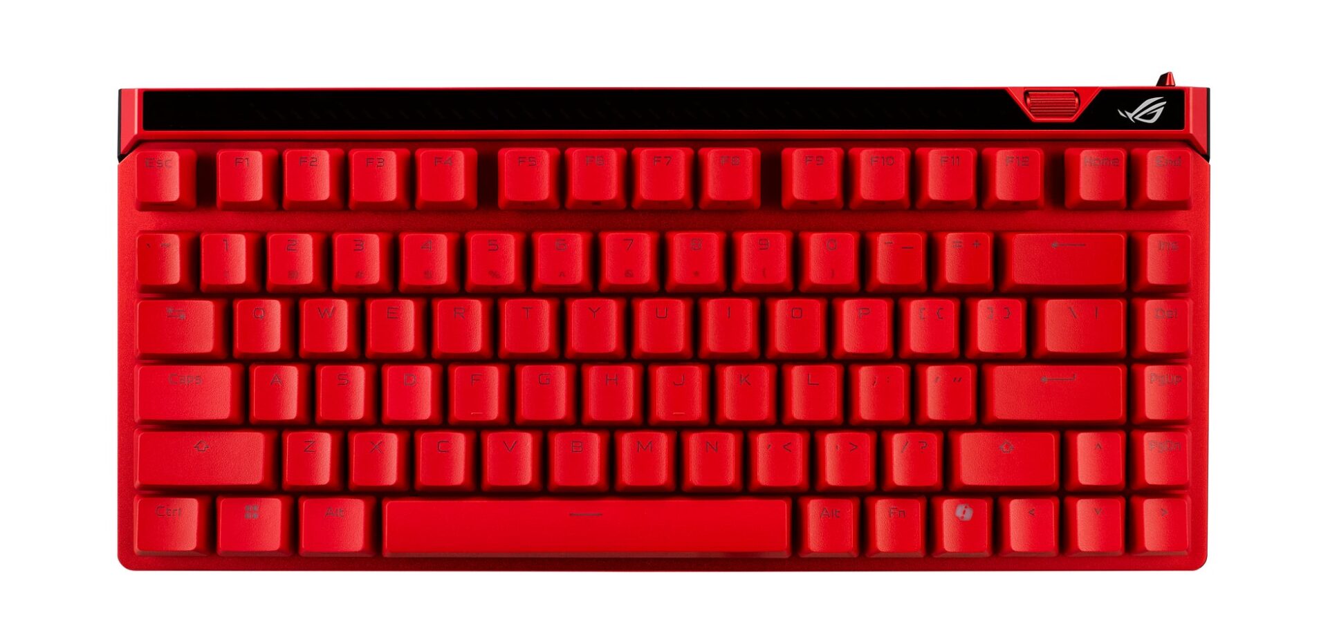 ASUS、磁気スイッチ搭載キーボード「ROG Falchion Ace 75 HE」に新色Lava Redが登場 - 画像2