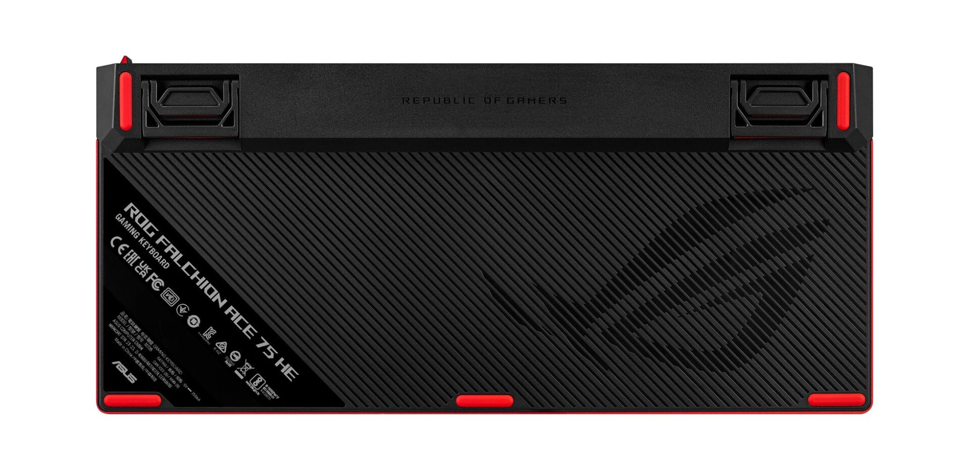 ASUS、磁気スイッチ搭載キーボード「ROG Falchion Ace 75 HE」に新色Lava Redが登場 - 画像3