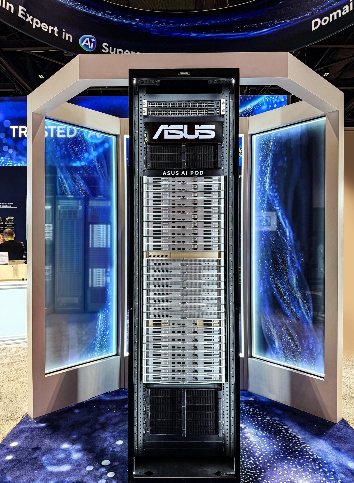 ASUS、NVIDIA Vera Rubin採用の液冷AIインフラを発表 - 画像1