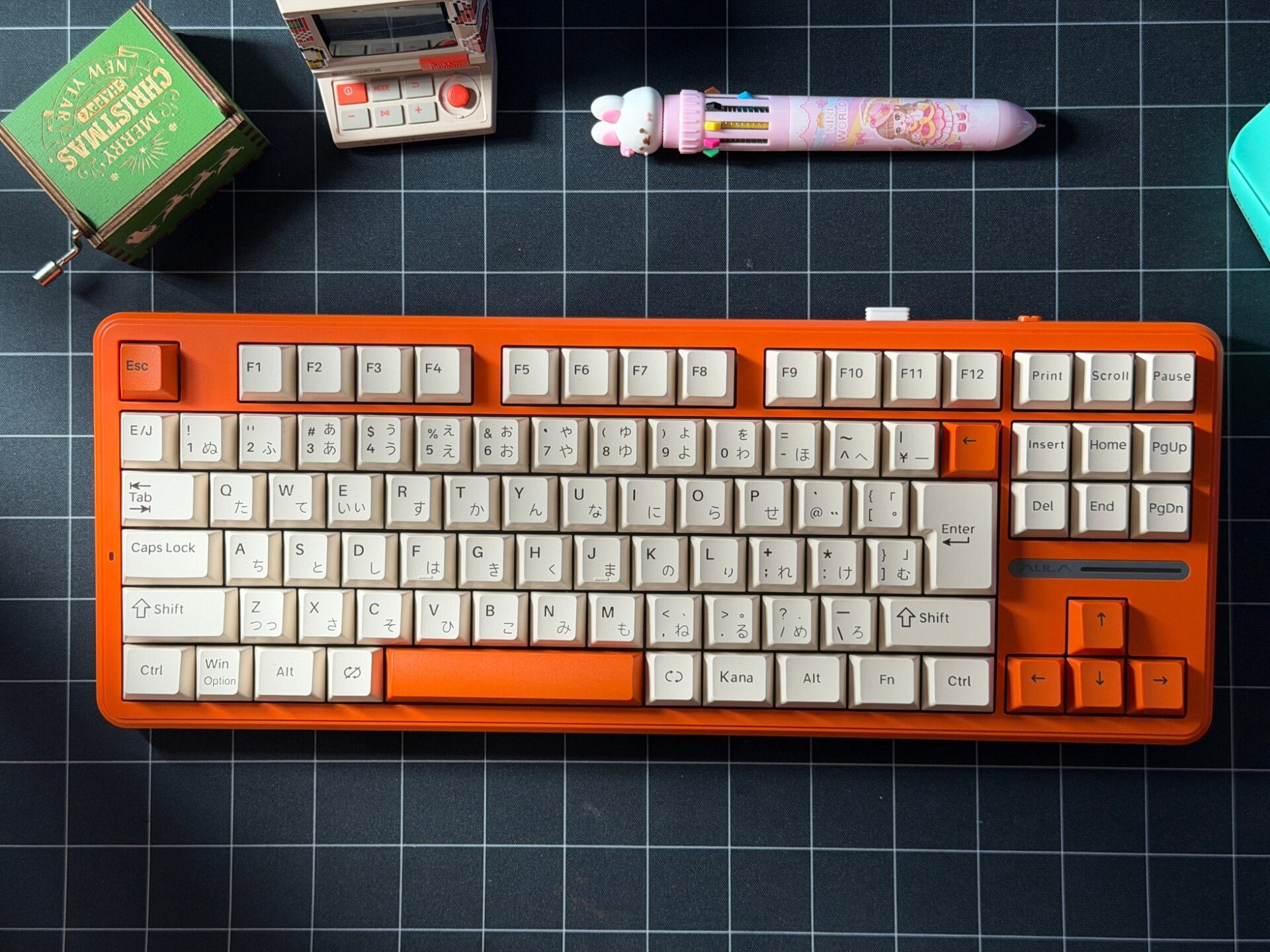 AULA、日本語配列を採用したテンキーレスキーボード「F87」を発売 - 画像1