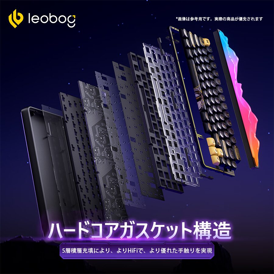 AULA、モジュール式デザイン採用の65%メカニカルキーボード「HI65」を発売 - 画像9