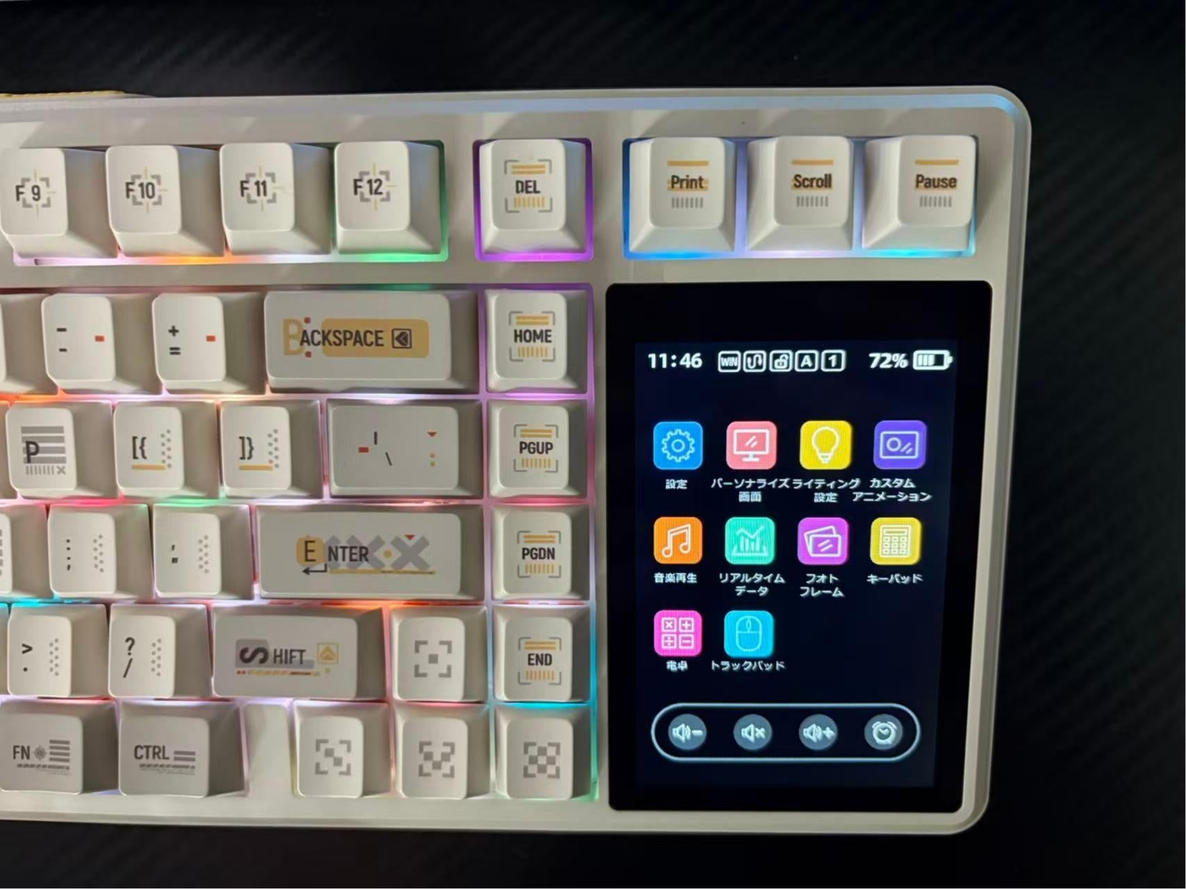 AULA、3.98インチ液晶搭載のメカニカルキーボード「L99」を発売 - 画像9