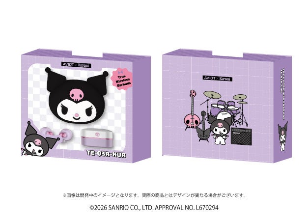 AVIOT、シナモロールとクロミのコラボ完全ワイヤレスイヤホンを発売 - 画像7