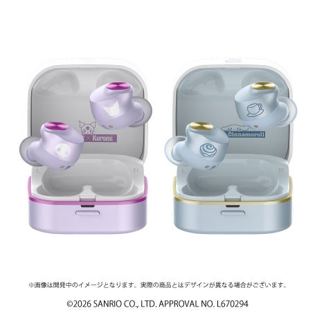 AVIOT、シナモロールとクロミのコラボ完全ワイヤレスイヤホンを発売 - 画像9