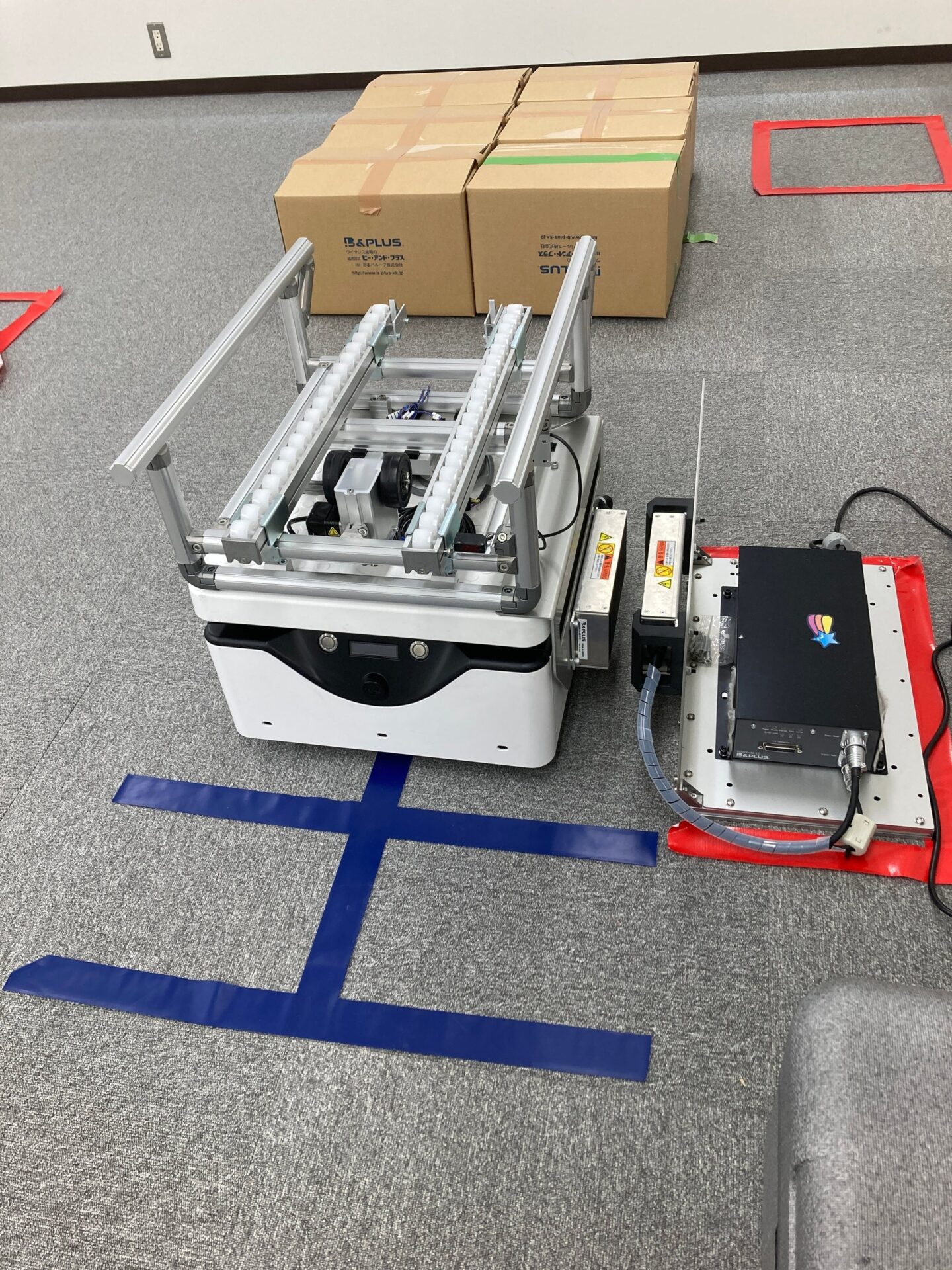 ビー・アンド・プラス、ワイヤレス充電対応のレール型ロボット検証セットを発売 - 画像17