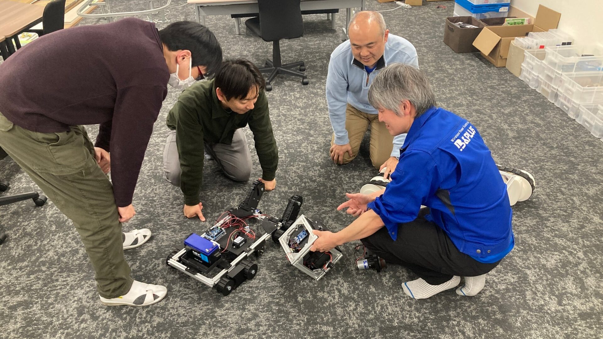 ビー・アンド・プラス、大宮にロボット特化ワイヤレス充電ショールーム開設 - 画像3