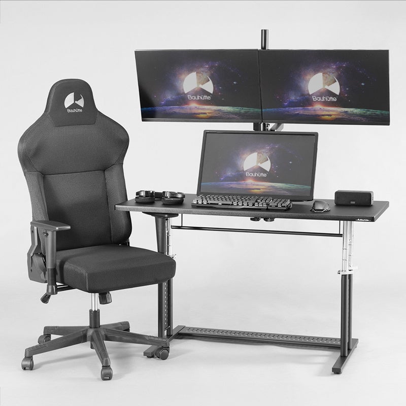 Bauhutte、寝姿勢で最大3画面!マルチモニターアーム新発売 - 画像2