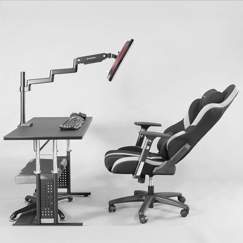 Bauhutte、寝姿勢で最大3画面！マルチモニターアーム新発売 - 画像3