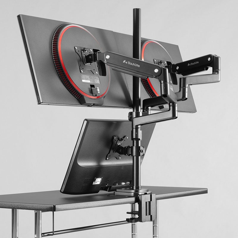 Bauhutte、寝姿勢で最大3画面!マルチモニターアーム新発売 - 画像5