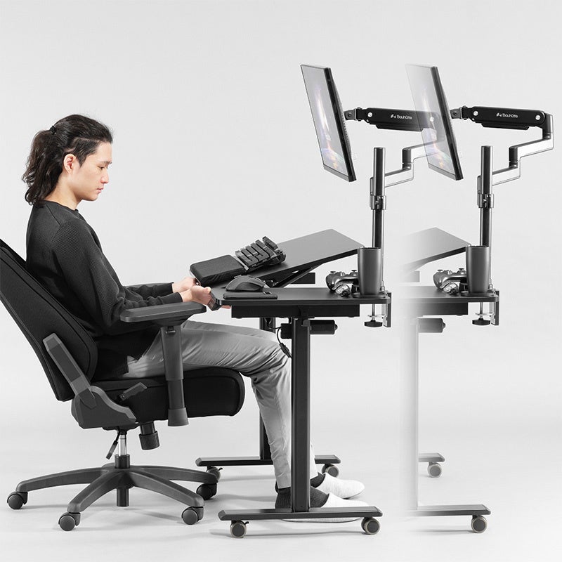 Bauhutte、電動昇降・チルト機構・水平天板を搭載したデスクを発売 - 画像11