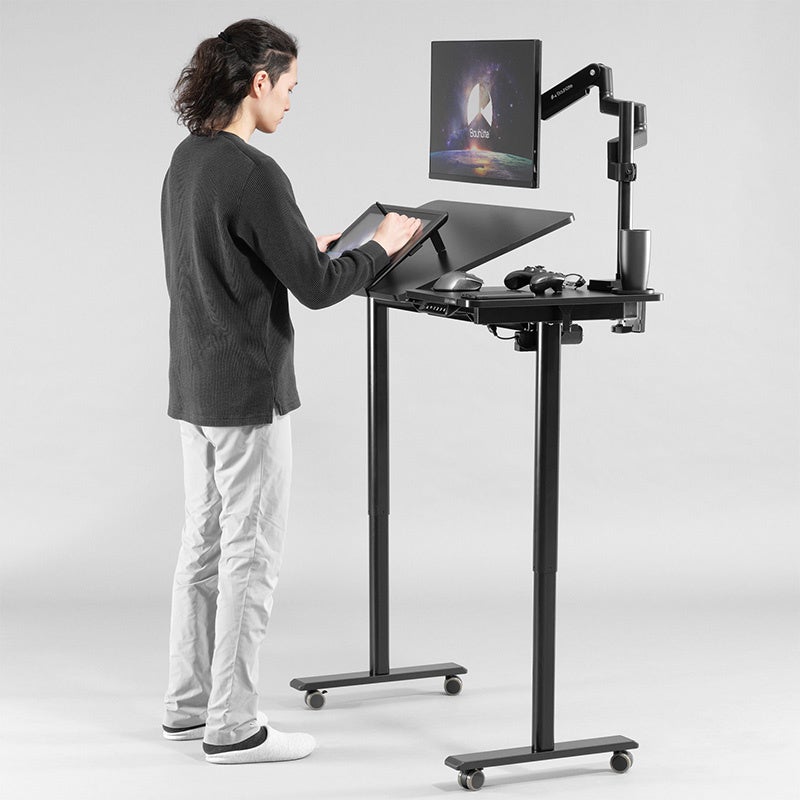 Bauhutte、電動昇降・チルト機構・水平天板を搭載したデスクを発売 - 画像8