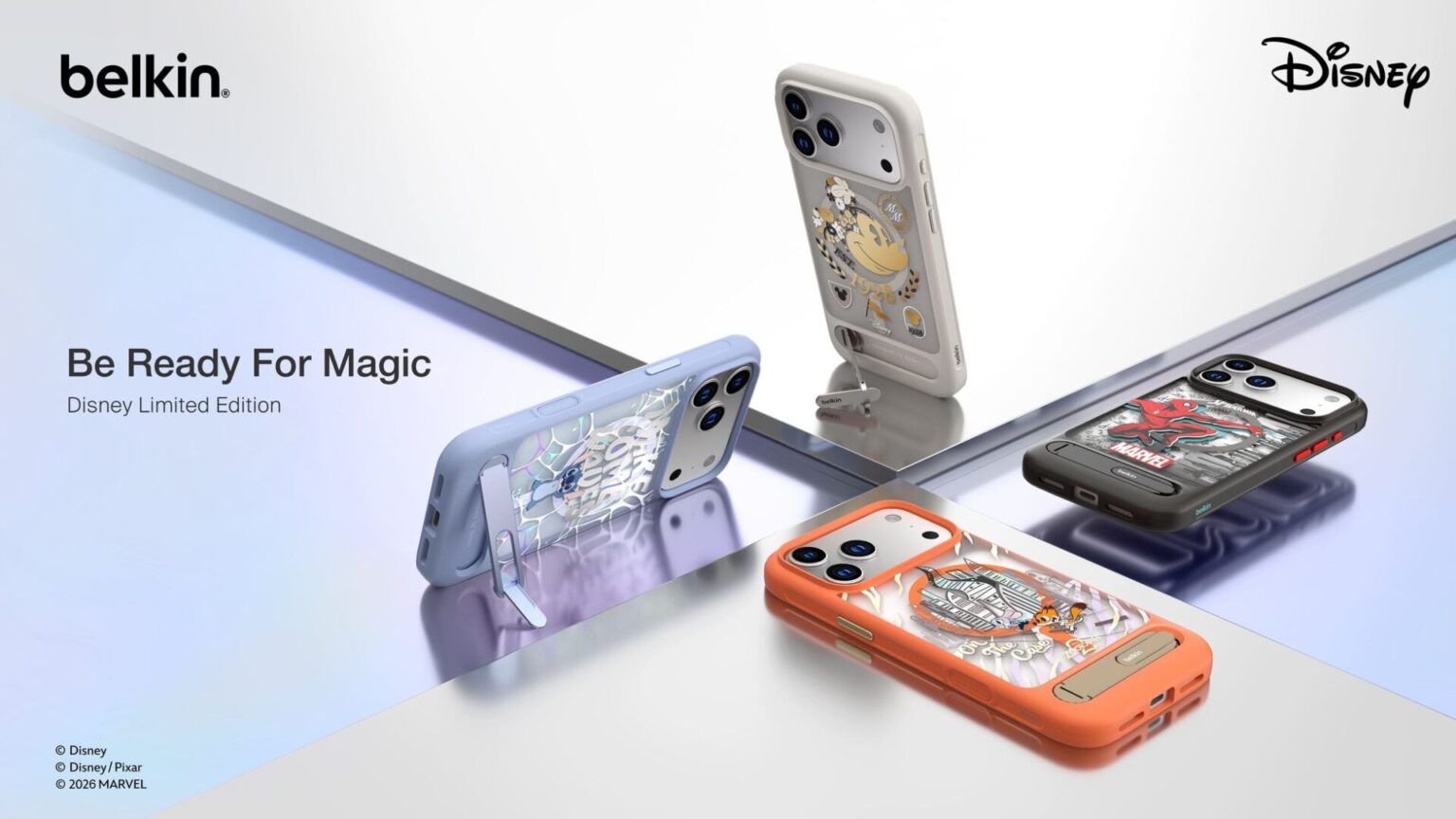 ベルキン、iPhone 17対応のディズニー特別デザインケースなどを発売