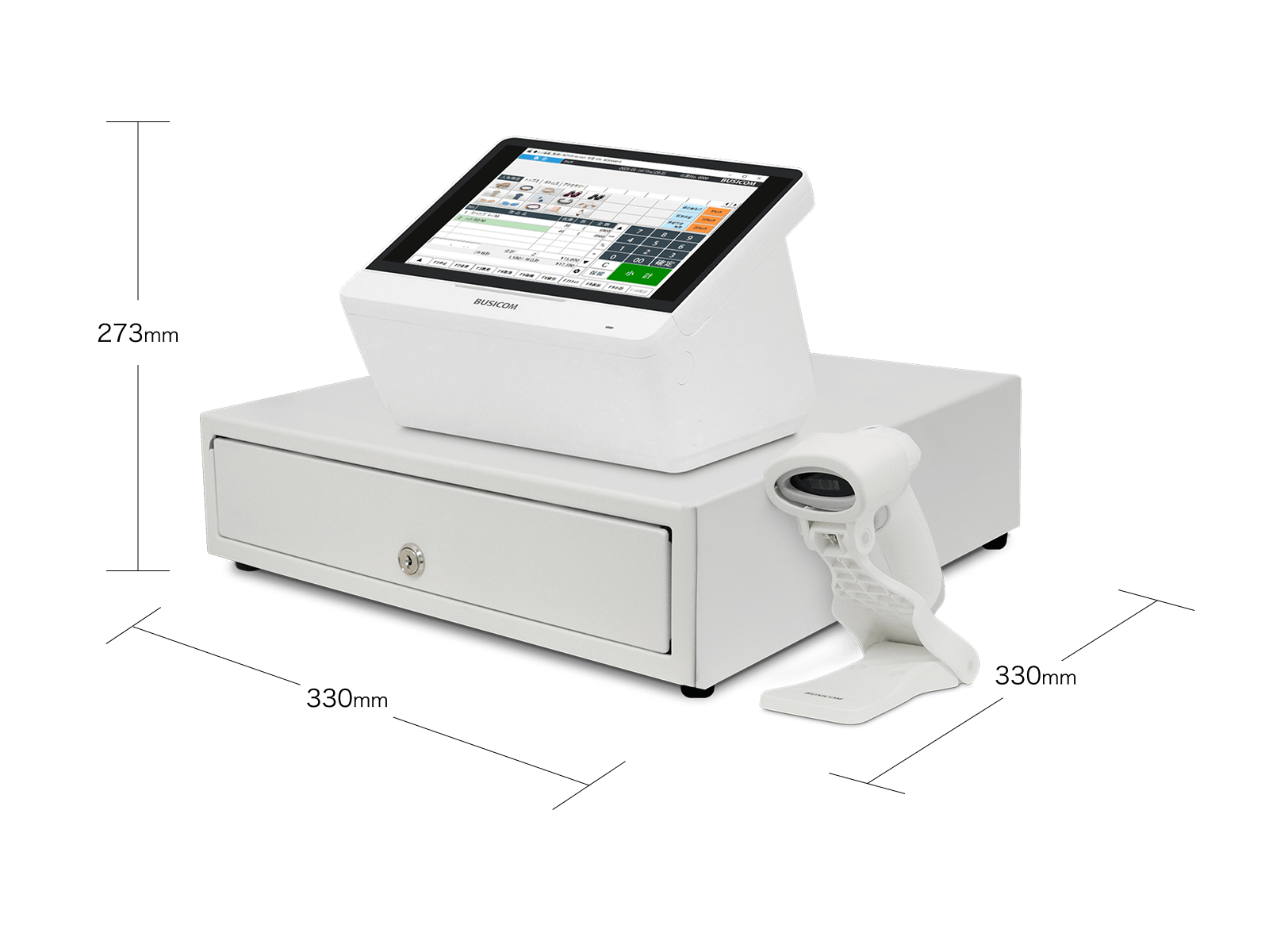 ビジコム、化粧品店向けコンパクトPOSレジを提供開始 - 画像7