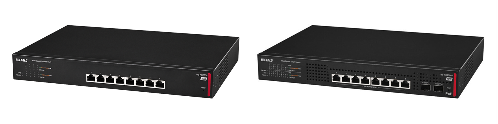バッファロー、全ポート10GbE対応の法人向けスマートスイッチ2機種を発売 - 画像1