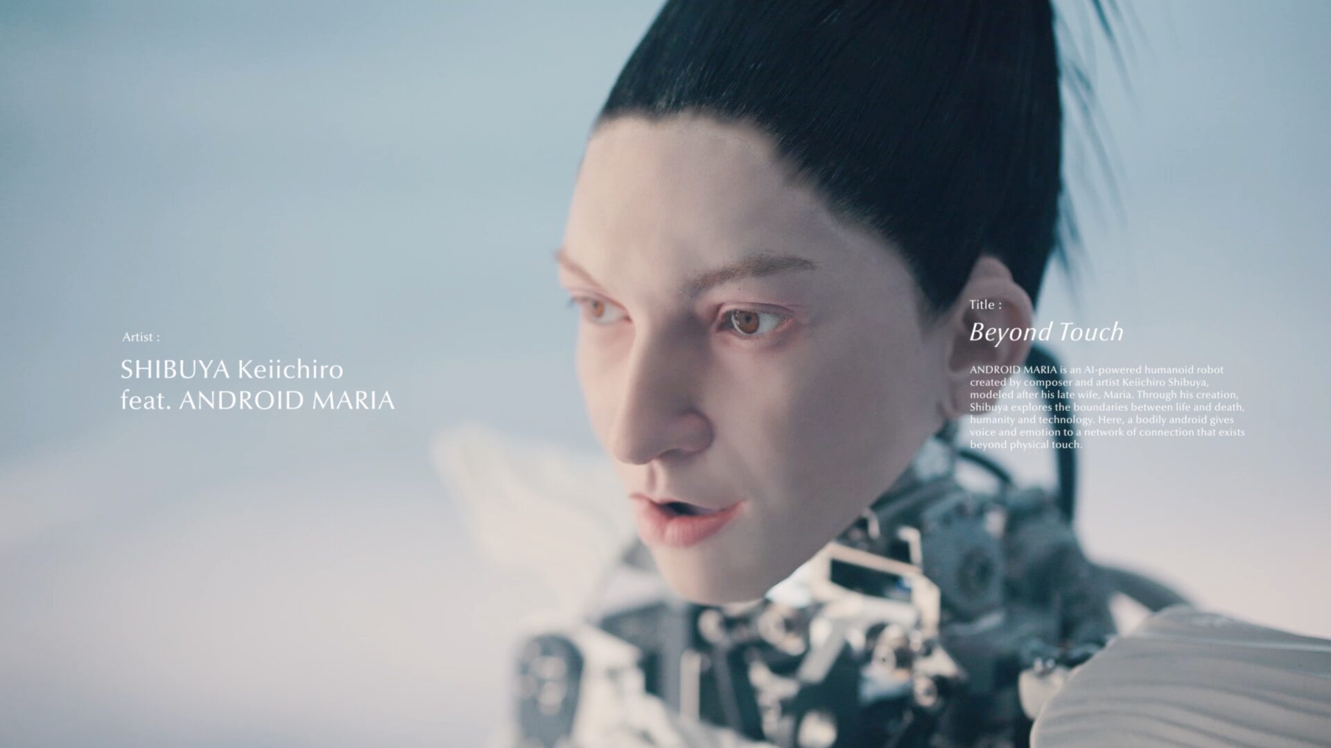 バッファロー、渋谷慶一郎とAIマリアの楽曲使用した新CM公開 - 画像3