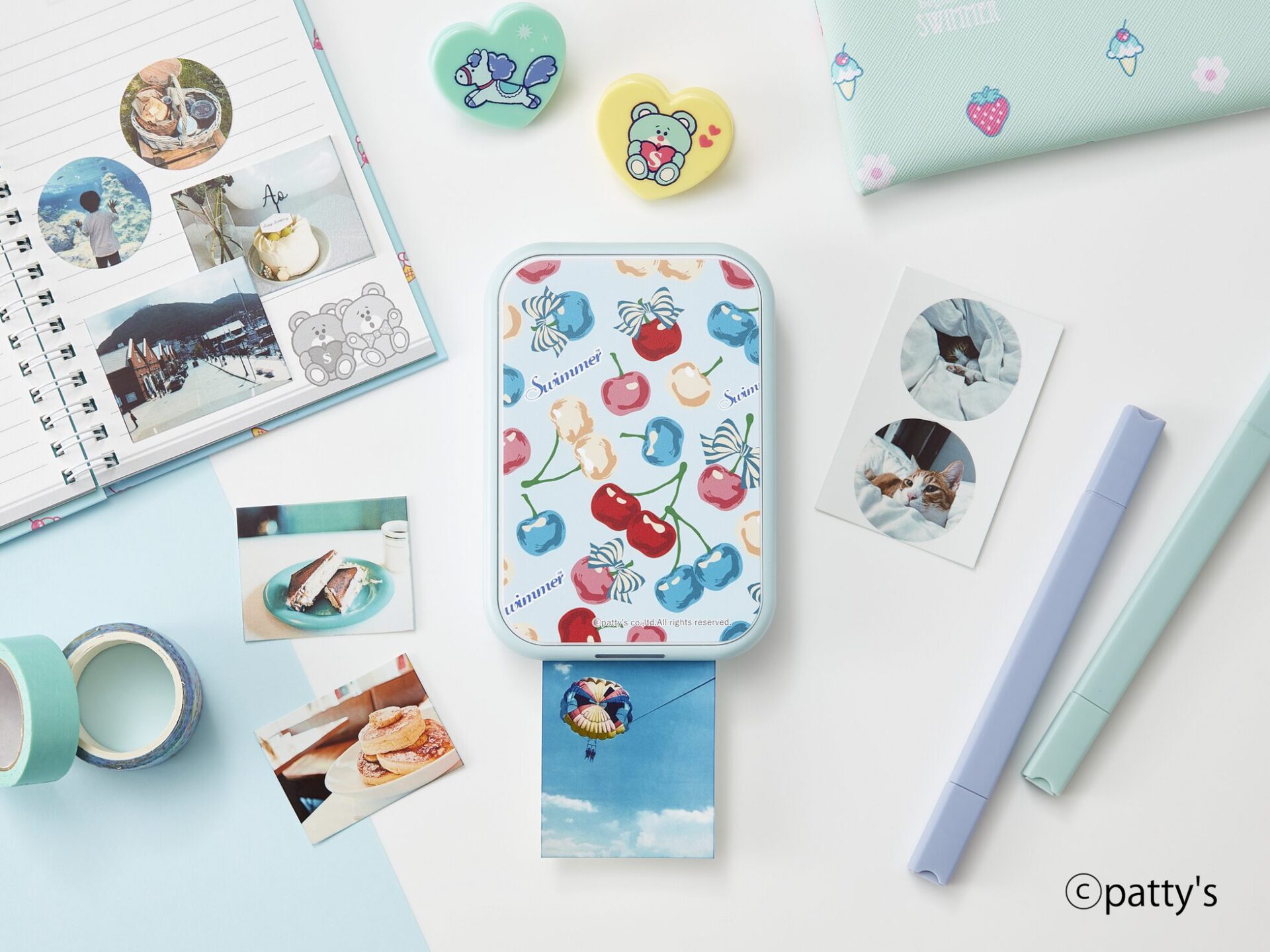 キヤノン、ミニフォトプリンター「iNSPiC」用SWIMMERデザイン着せ替えセットを発売 - 画像7