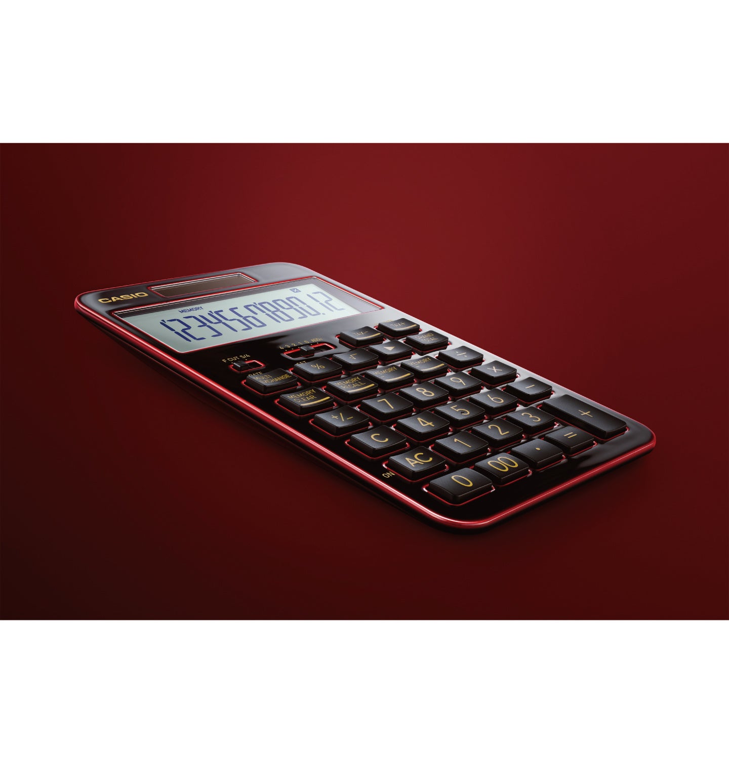 カシオ、漆塗り技術を施した高級電卓『S100X-JC1-U』を発売 - 画像3