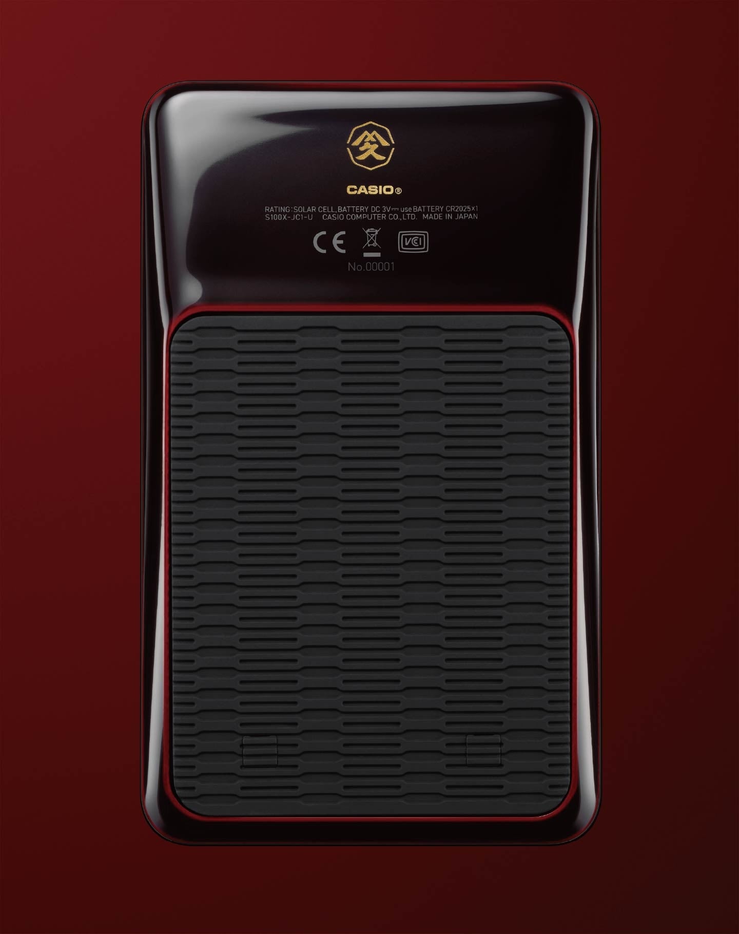 カシオ、漆塗り技術を施した高級電卓『S100X-JC1-U』を発売 - 画像4