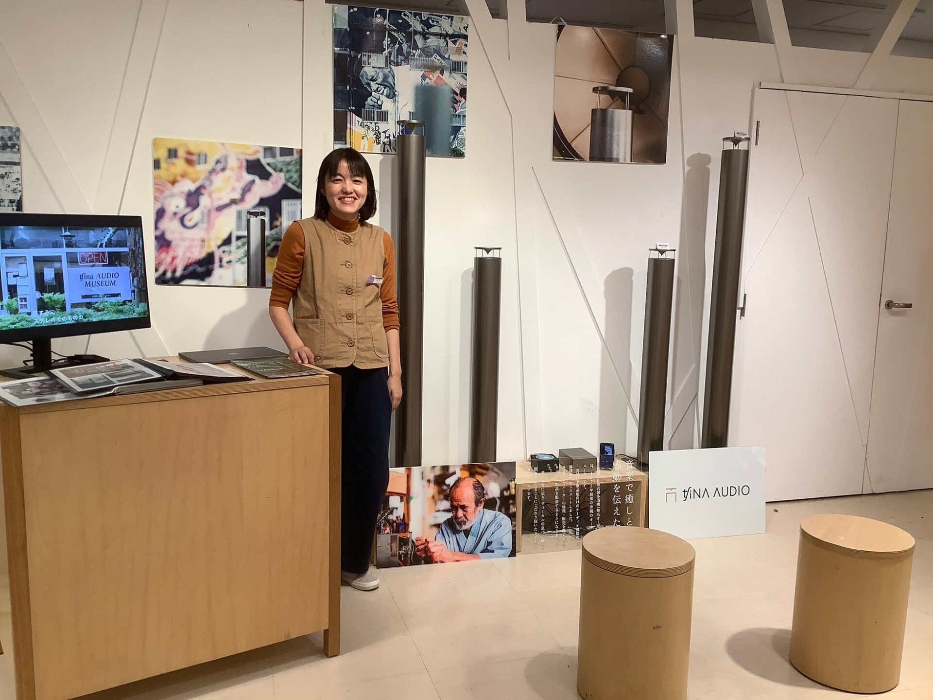 知名オーディオ、琉球藍を用いた「藍染スピーカー」を発表 - 画像3