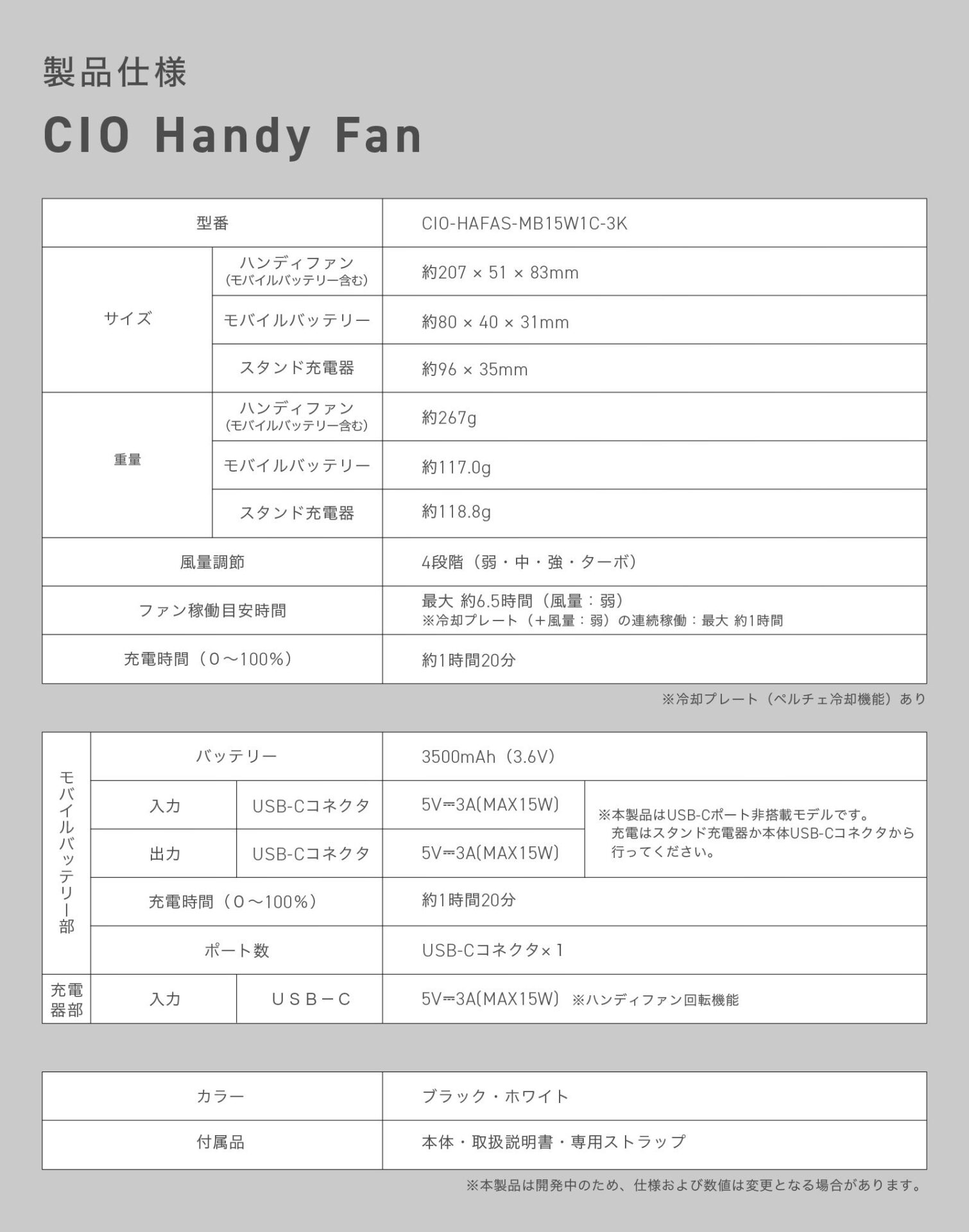 CIO、ペルチェ冷却搭載の多機能ハンディファンをMakuakeで発表 - 画像28