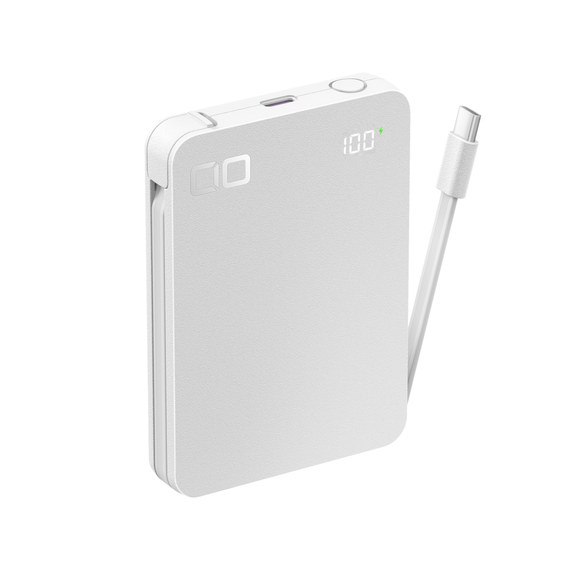 CIO、Qi2.2対応の薄型モバイルバッテリー「SMARTCOBY Ex04」ホワイトモデルを発売 - 画像2