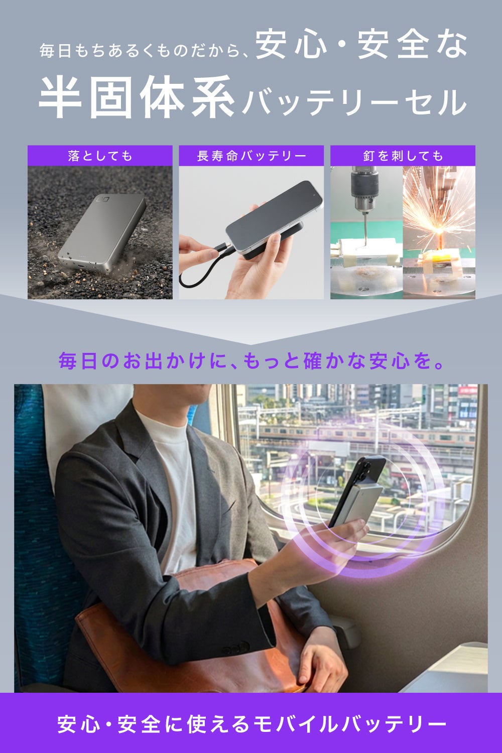 CIO、厚さ約14mmの10000mAhモバイルバッテリーを発売｜販売価格と製品仕様