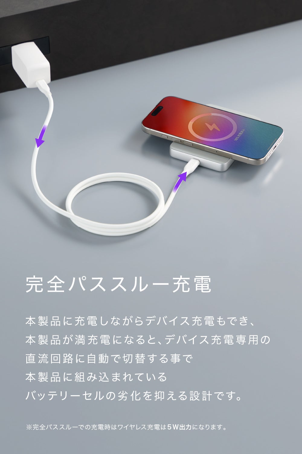 CIO、Qi2.2対応8000mAhモバイルバッテリーを発売 - 画像7