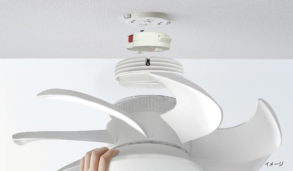 ドウシシャ、シリーズ最大風量を実現したファン付シーリングライト「サーキュライト ウイング」発売 - 画像4