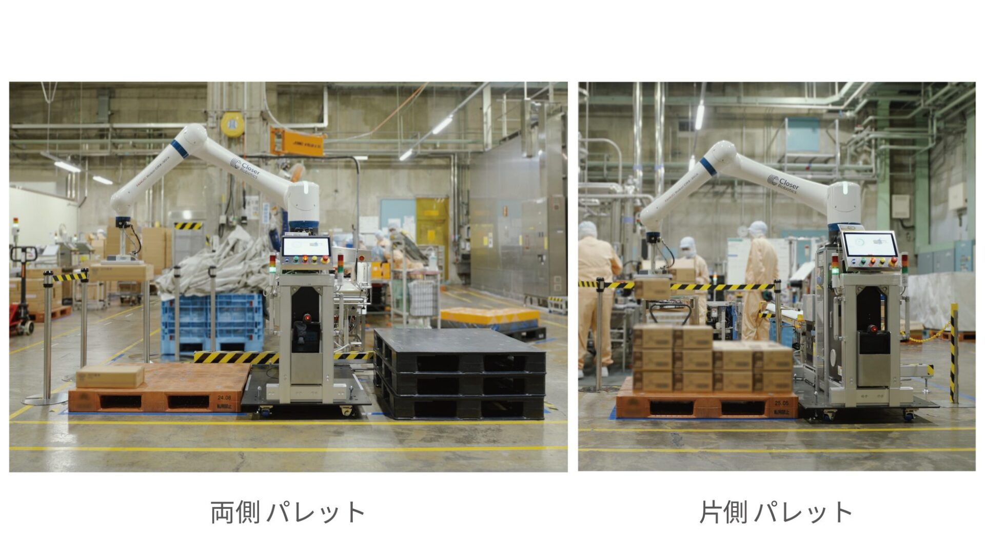 Closer Robotics、小型パレタイズロボット「Palletizy」を導入 - 画像2
