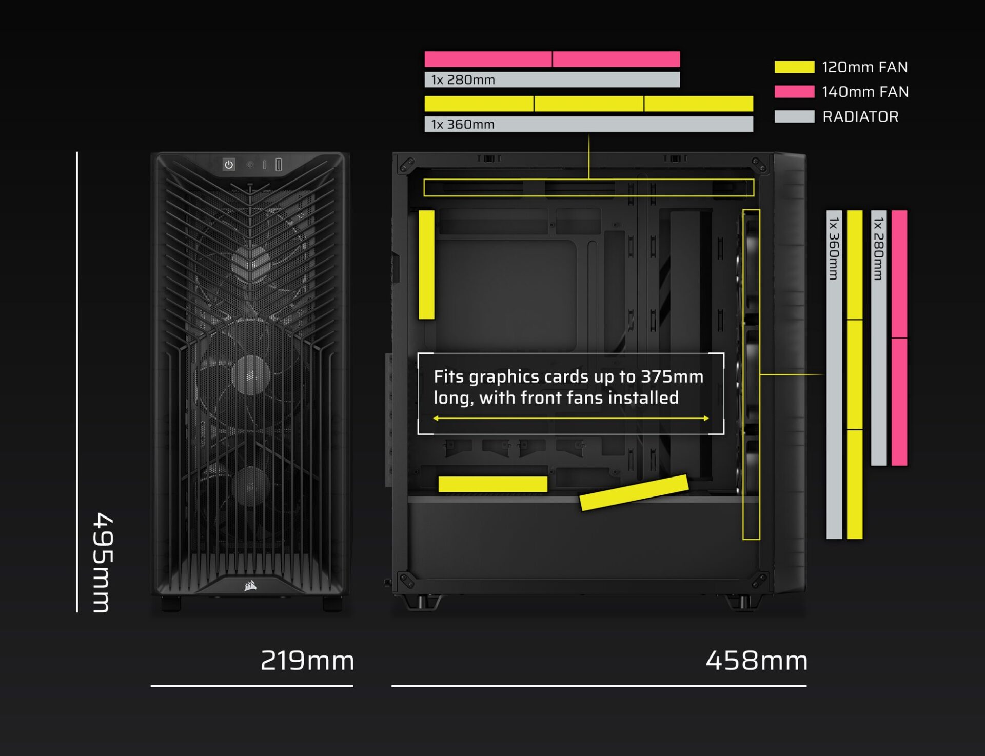 アスク、冷却性能に優れたCORSAIR製PCケース「3200D RS」を発表 - 画像3