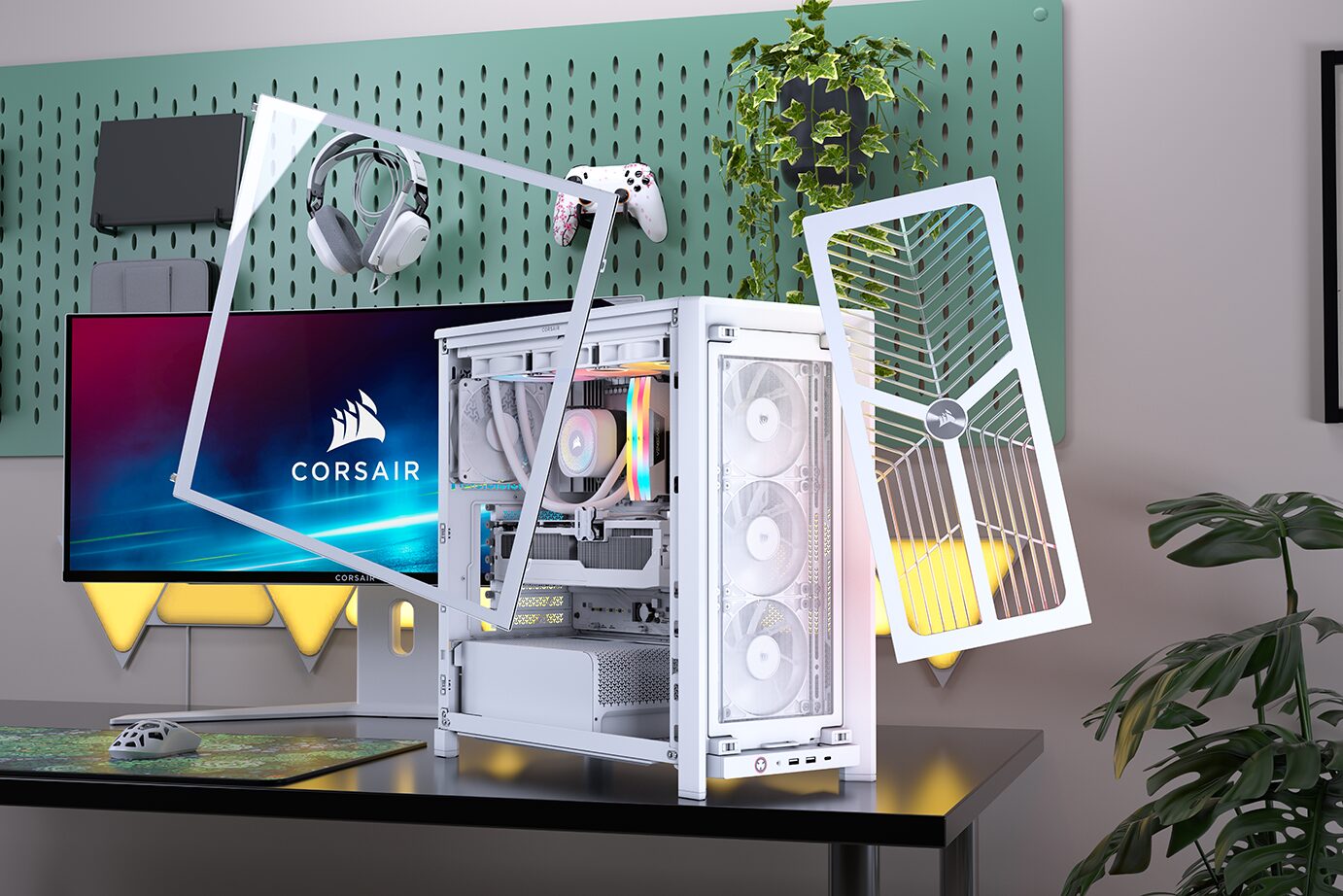 CORSAIR、木製パネルやRGB搭載の新型PCケース「FRAME 4000」シリーズを発表 - 画像5