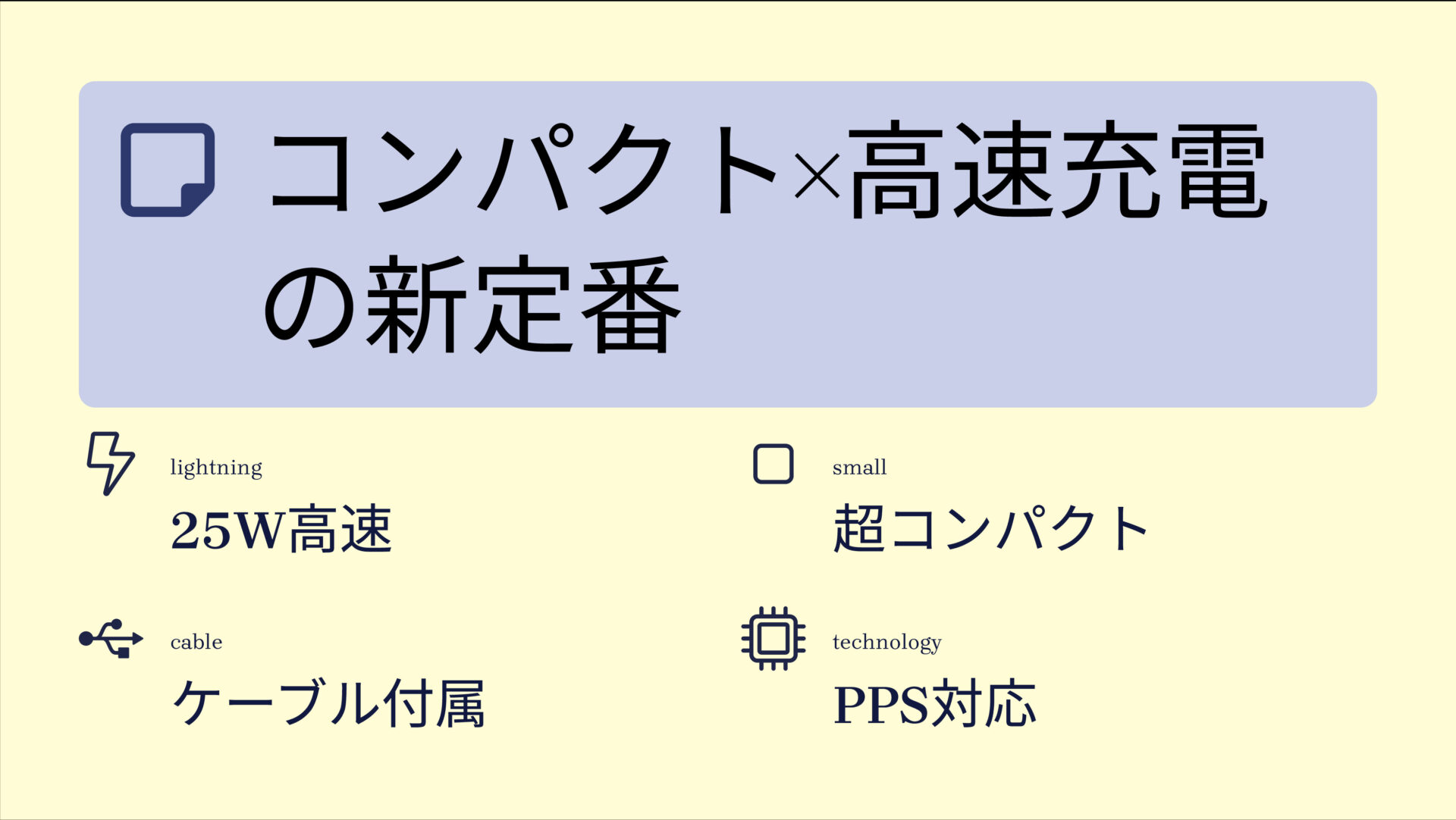 Anker Charger (25W) with USB-C & USB-C ケーブルを評価!|ポケットに収まる超ミニサイズ!25Wでスマホ充電が劇的に速く。 のまとめスライド