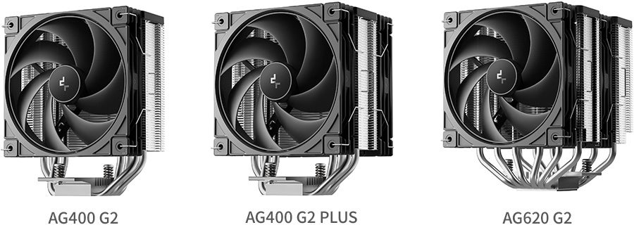 DeepCool、新ファン搭載の空冷CPUクーラー「AG400 G2」など3モデルを発売 - 画像2