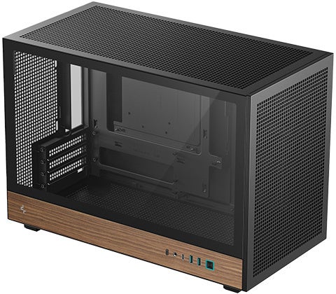 DeepCool社製、木目調デザインのミニタワー型PCケース「CH260 WOOD」を発表 - 画像2