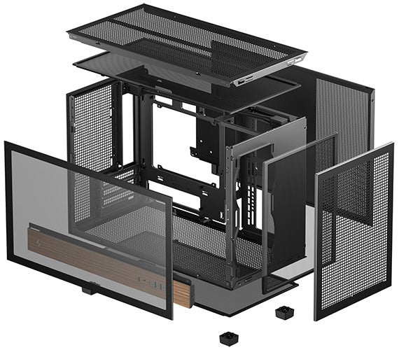 DeepCool社製、木目調デザインのミニタワー型PCケース「CH260 WOOD」を発表 - 画像6