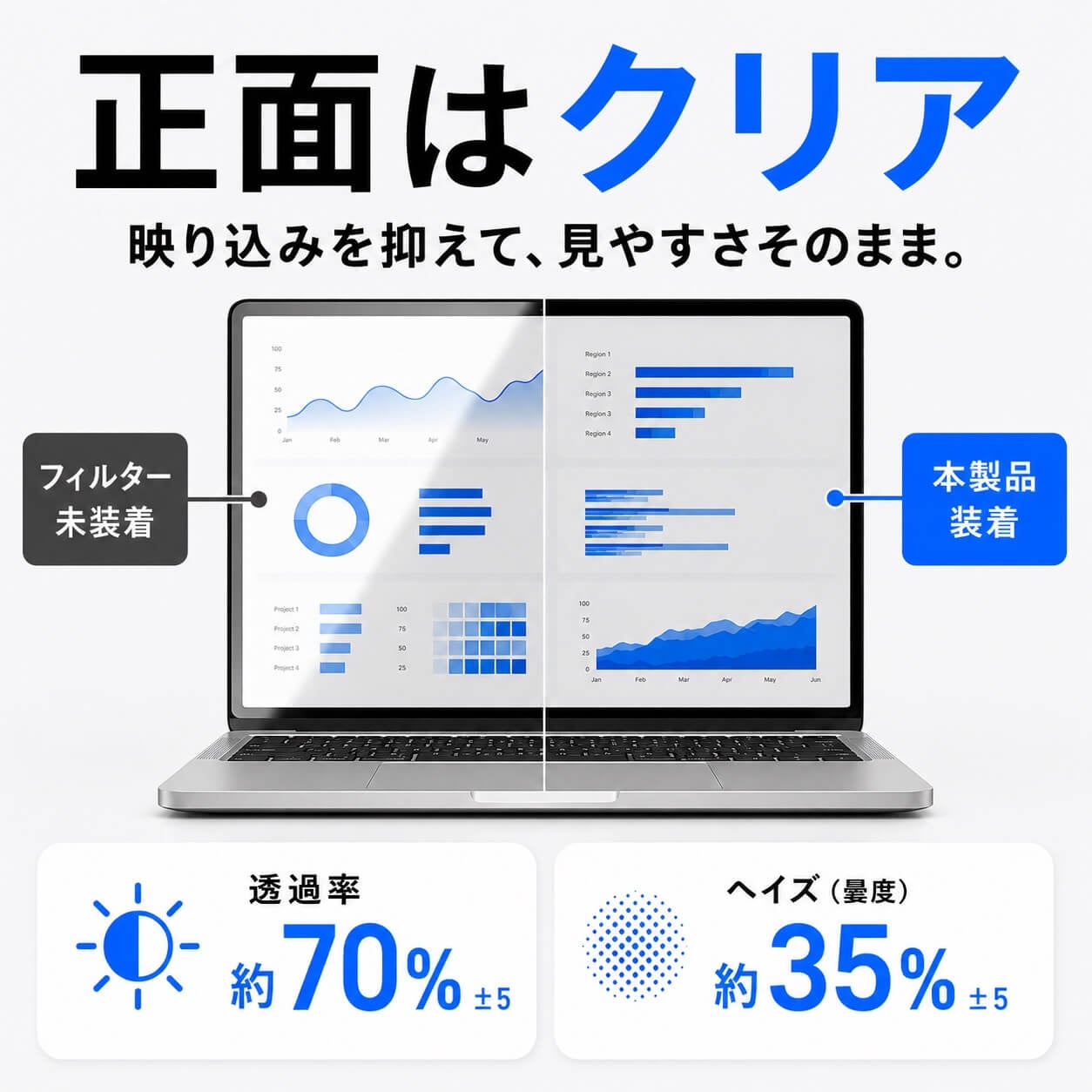 ディーフ、磁石不使用の着脱式プライバシーフィルムを発売 - 画像2