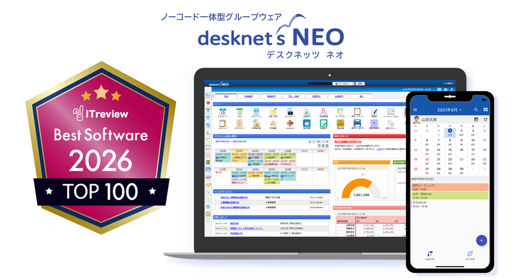 ネオジャパンのグループウェア「desknet's NEO」がBest Software in Japan 2026で第10位に入賞 - 画像2