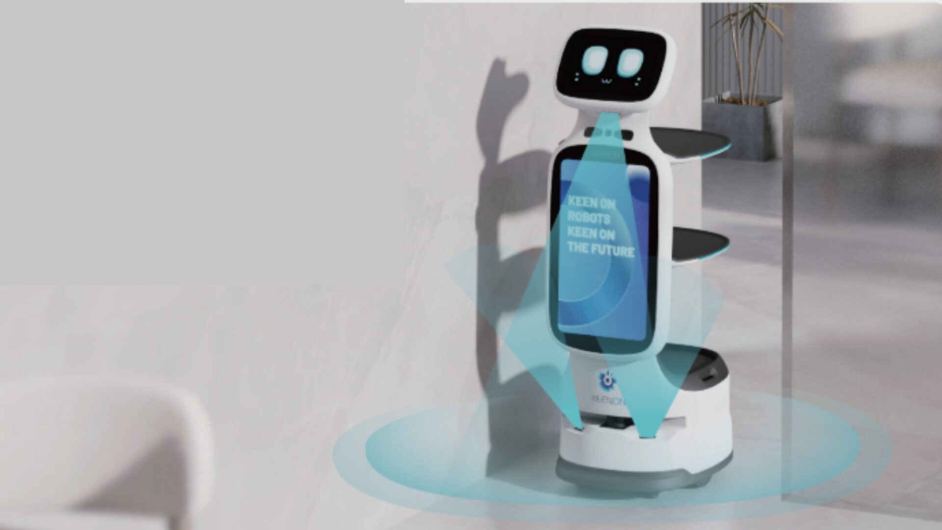 DFA Robotics、通路幅49cmの小型配膳ロボット「KEENON T11」を販売開始 - 画像2