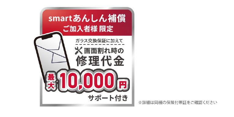 ドコモ、画面割れ保険を付帯したスマホ用ガラスフィルムを発売 - 画像4