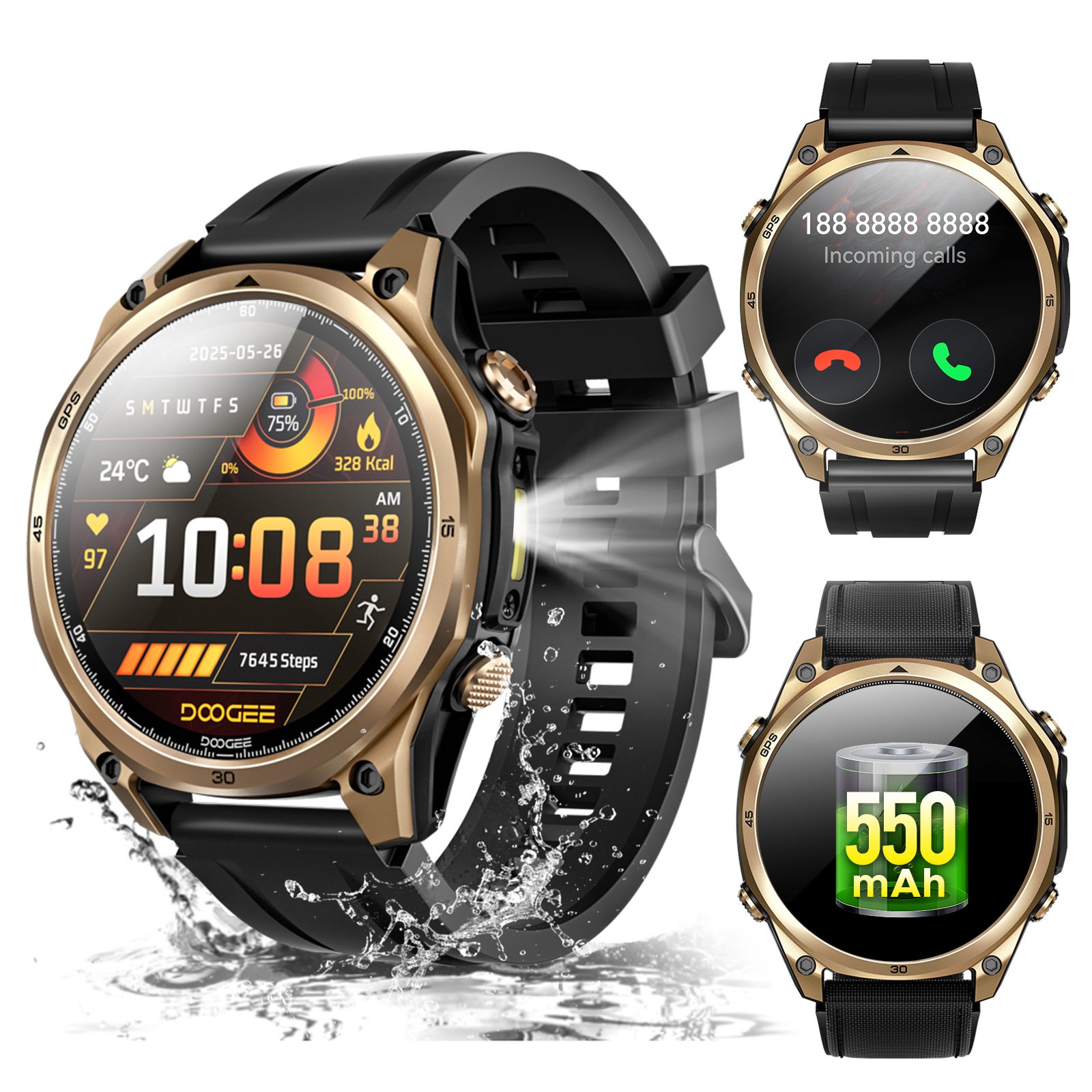 DOOGEE Anywise W1/W1 Pro スマートウォッチが日本新発売 - 画像1