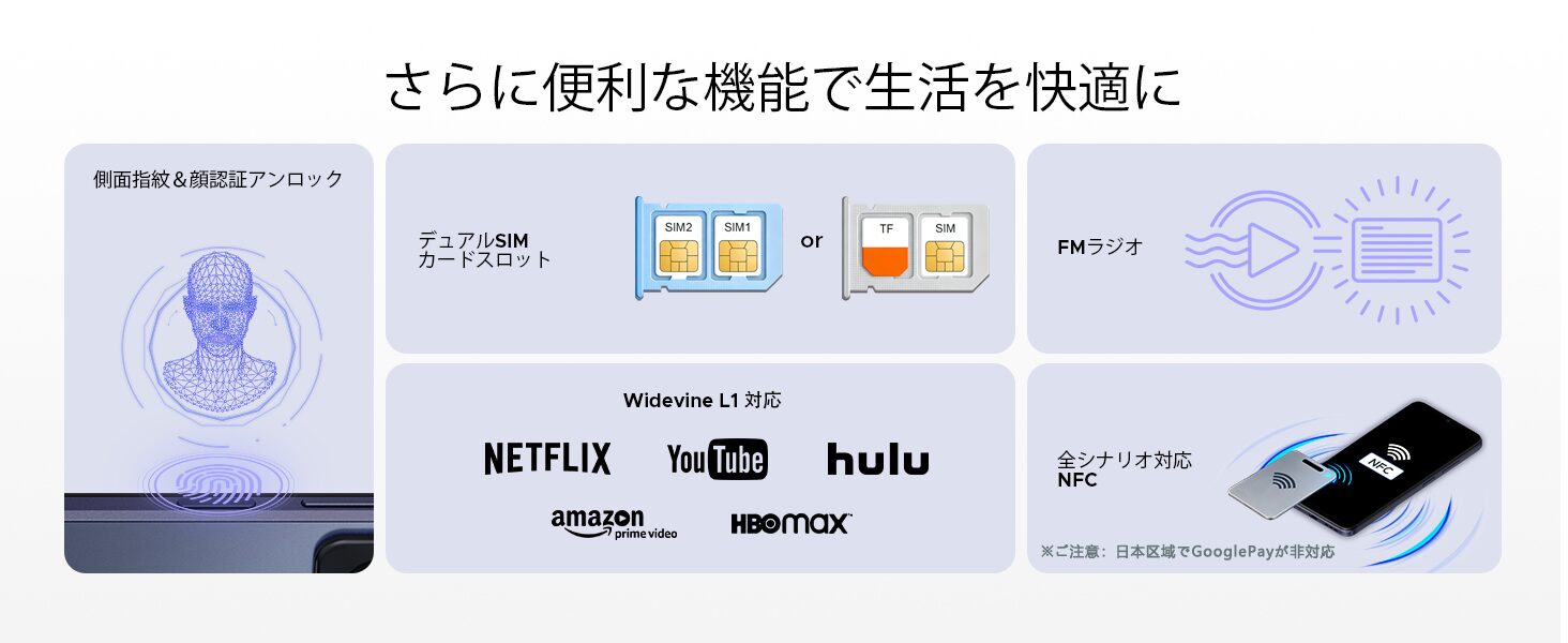 DOOGEE Note56 Plusが37%OFFセール、高画質・大容量で18,900円 - 画像3