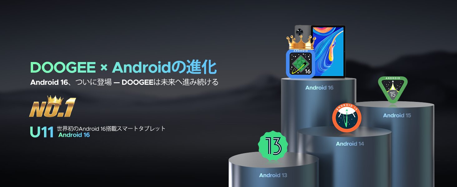 DOOGEE、Yahoo!店オープン記念でタブレット「U11セット版」を17,500円で販売 - 画像3